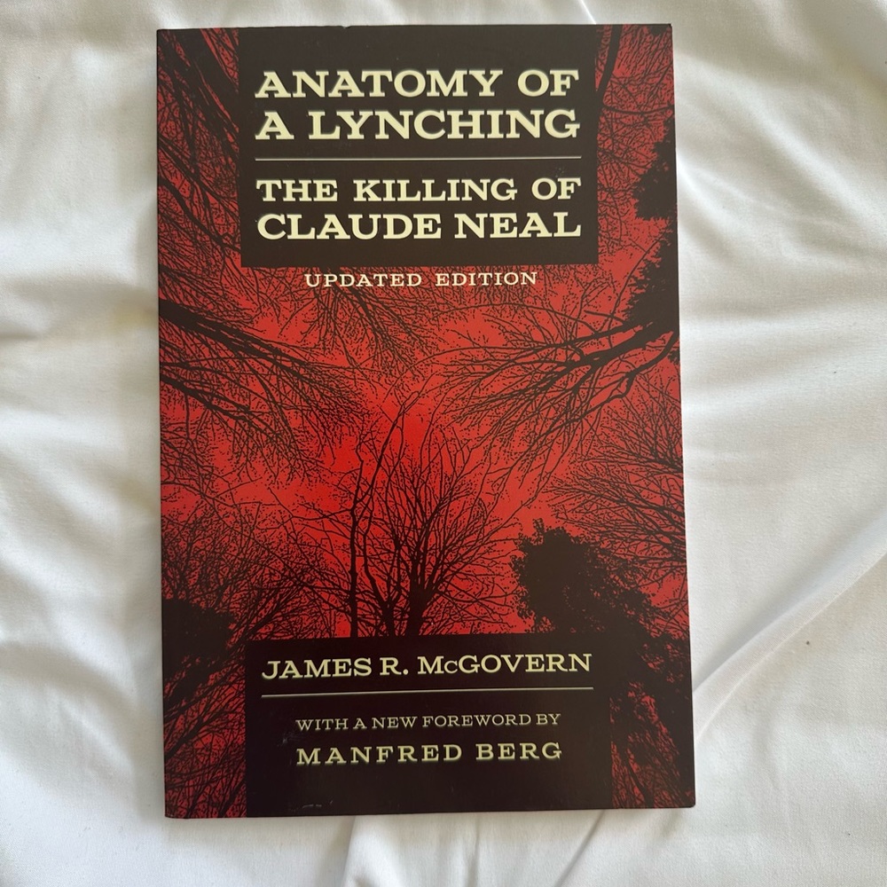 “Anatomy of a Lynching” by James McGovern